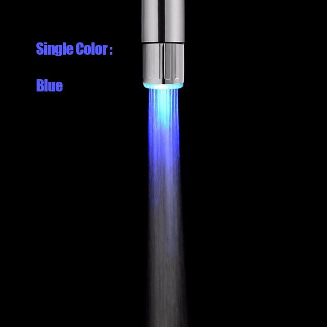 LED Temperature Sensitive 3-Color Light-up Faucet Kitchen